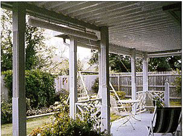 Picture of Custom Sized, Aluminum Patio Cover W-Pan roof style