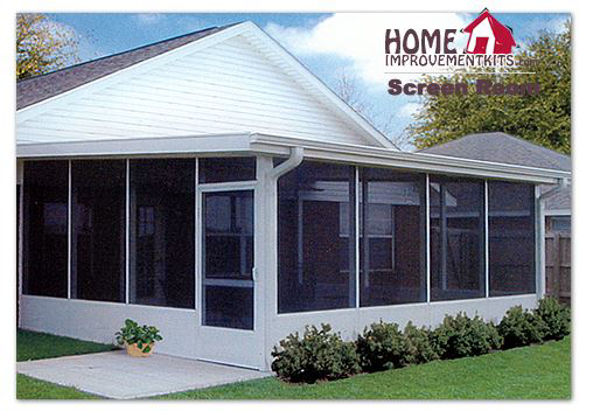 Picture of Screen Room  12' x 18' Screen Wall kit with a  13' x 20' Insulated Roof