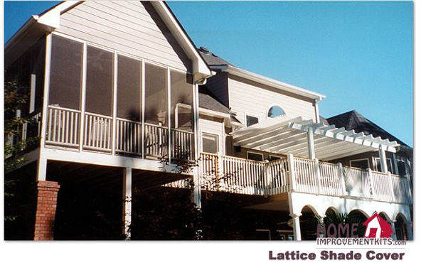 Picture of 10' x 20' Arbor Shade Structures, Attached