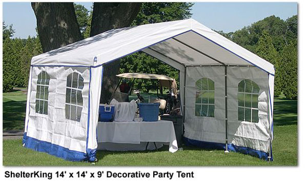 congestie Paard fles Do It Yourself Patio Covers - Carport Kits - Screen Enclosures - arbors.  MDM Rhino Shelter 14 x 14 x 9 Party Tent