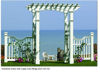 Picture of Yorkshire Vinyl Arbor with Cape Cod Wings and Trim Kit
