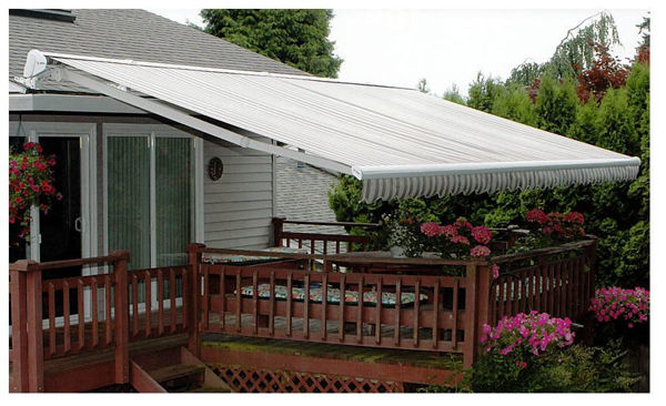 Picture of V-8 SolarPro Motorized Retractable Awning with Remote - 16' W x 13' 4"Projection