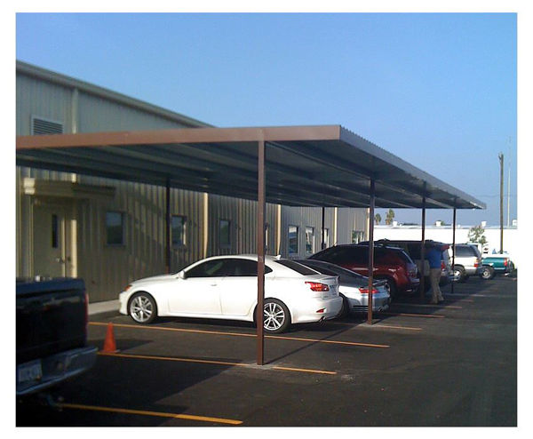 Picture of 24' x 60' - 6 vehicle Steel Carport kit