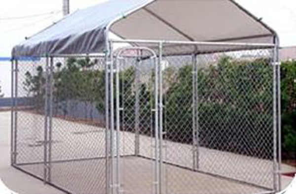 Picture of MDM Rhino Shelter 7.5' x 7.5' x 4' Dog Kennel