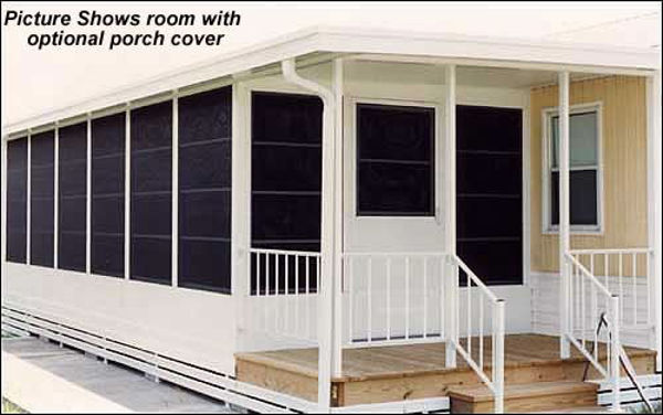 Picture of 2 Modular Vinyl Window Room 12 x 20 With a 13 x 22 Insulated Roof