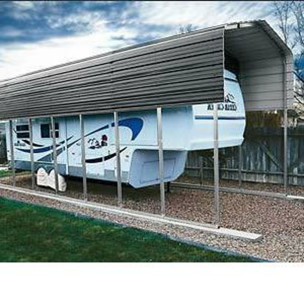 Picture of VersaTube 12' x 20' x 12' Steel Carport 30 PSF