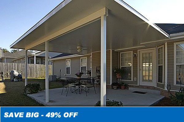 Picture of 12' x 20' insulated aluminum patio cover kit - Special price - One Only