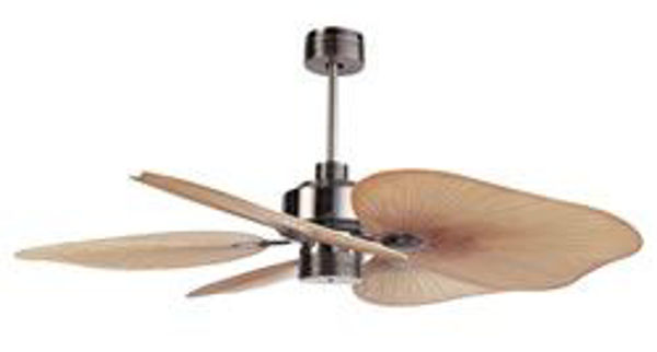 Picture of Ellington Tahiti 52" Outdoor Ceiling Fan - Caribbean Brass