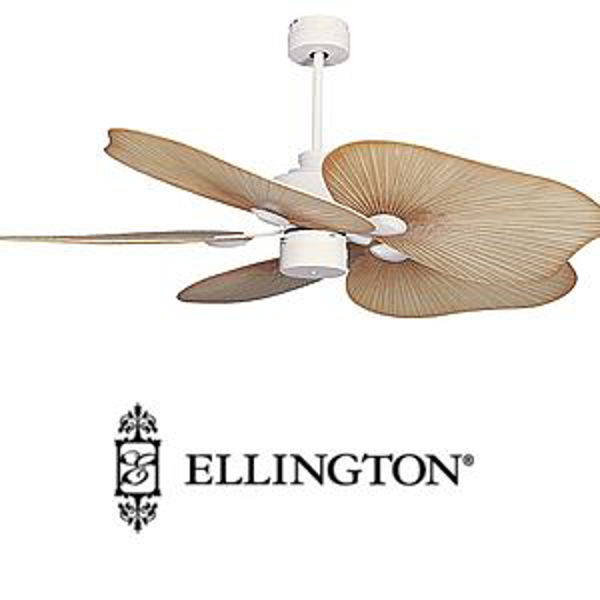 Picture of Ellington Tahiti 52" Outdoor Ceiling Fan - White