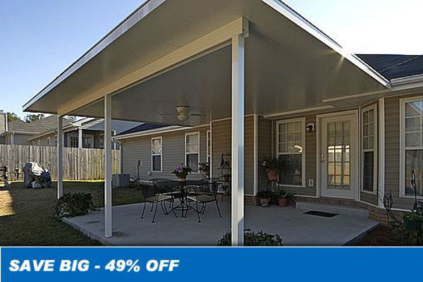 12' x 24' insulated aluminum patio cover kit - Special price - One Only