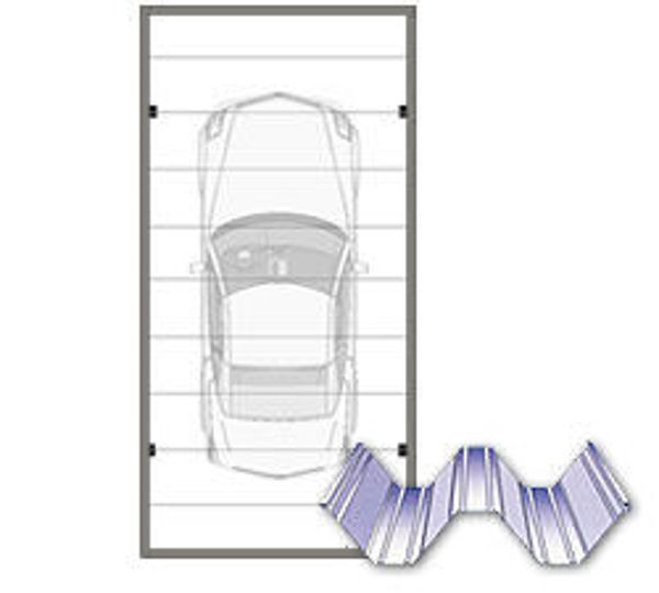 Picture of 10' x 20' Free Standing Aluminum Carport Cover W-Pan roof,  6 post, 032 pans