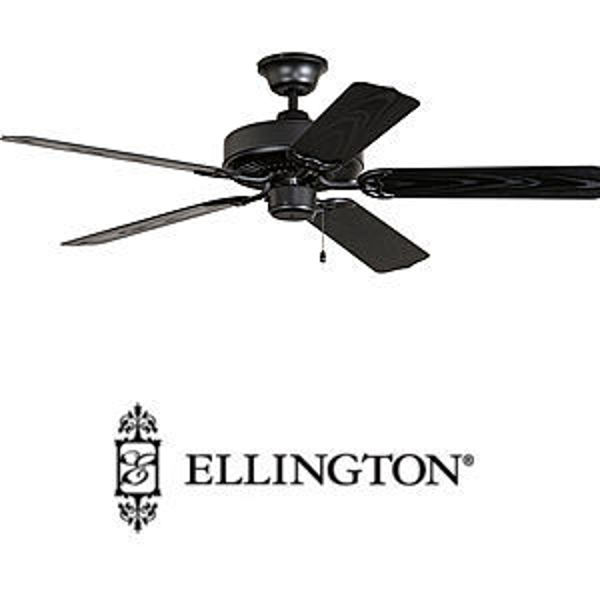 Picture of Ellington Cove Harbor 52" Outdoor Ceiling Fan - Matte Black